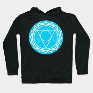 Throat Chakra - expression and communication Hoodie